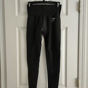 Gymshark Vital Seamless - Black Marl S